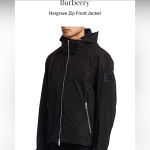 Burberry Hargrave zip front jacket